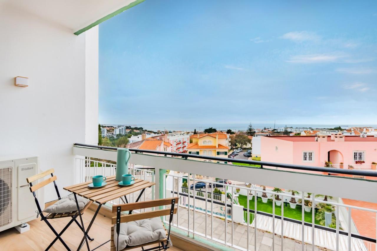 Cascais Sunny With Ocean Views Lägenhet Exteriör bild