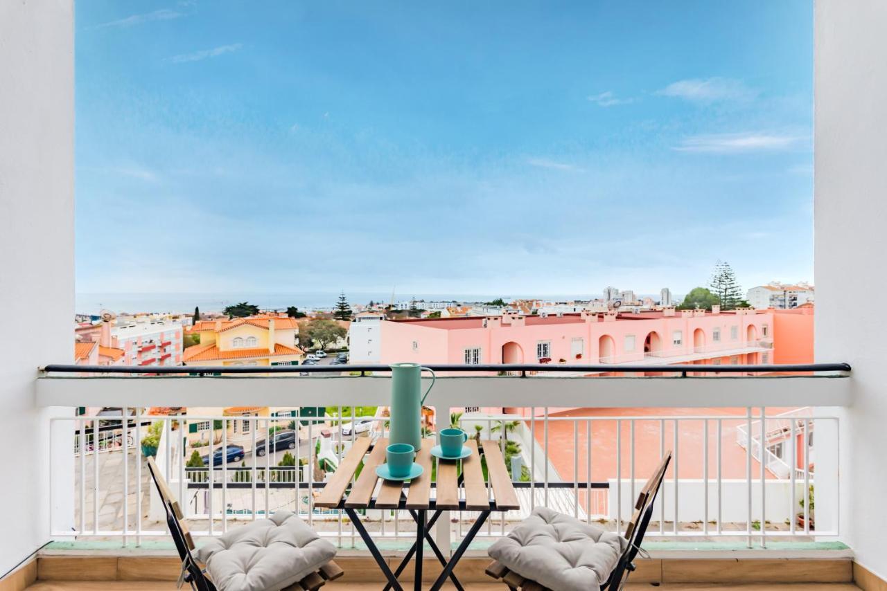 Cascais Sunny With Ocean Views Lägenhet Exteriör bild